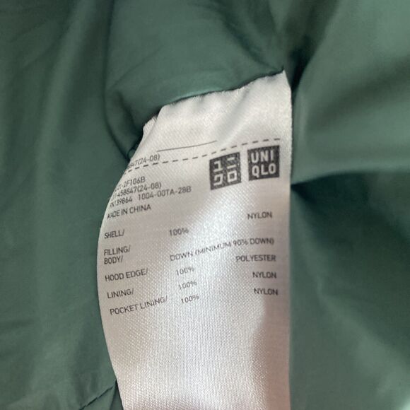 Uniqlo Marni Oversized Down All Over Print Hooded Puffer Coat Size Small - Picture 12 of 13